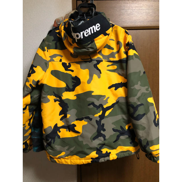 Supreme Hooded Logo Half Zip Pullover M