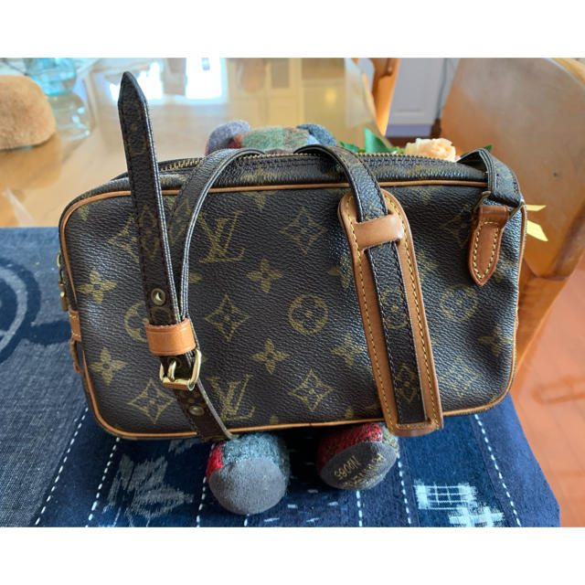 LOUIS VUITTON マルリーバンドリエール モノグラム215cmマチ