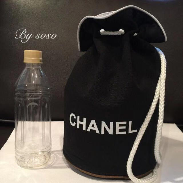 CHANEL(シャネル)の新品 未使用品 シャネル CHANEL 巾着 バッグ キッズ/ベビー/マタニティのこども用バッグ(ランチボックス巾着)の商品写真