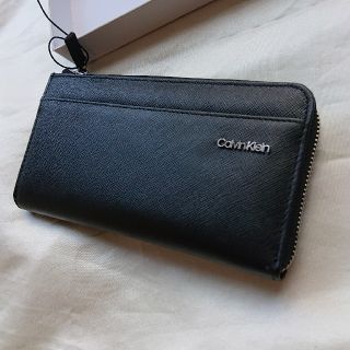 カルバンクライン(Calvin Klein)の【送料無料】Calvin Klein カルバンクライン L字ファスナー 長財布(長財布)