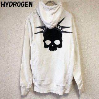 ハイドロゲン(HYDROGEN)の【人気】HYDROGEN/ハイドロゲン ビッグプリントパーカー サイズS(パーカー)