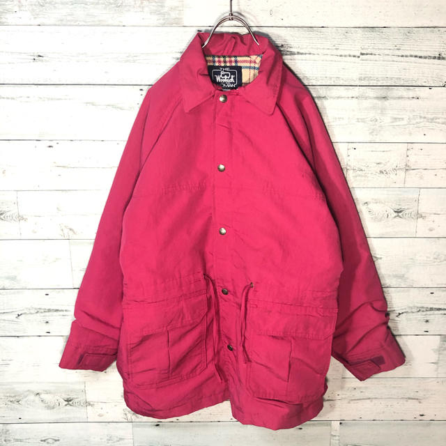 WOOLRICH(ウールリッチ)の【Ladd様専用♪】ウールリッチ☆レアカラーピンクジャケットM0989 レディースのジャケット/アウター(その他)の商品写真