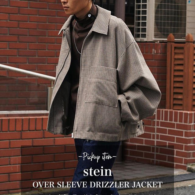 19aw stein OVER SLEEVE DRIZZLER JACKET-