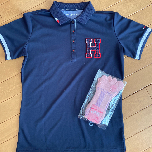 TOMMY HILFIGER(トミーヒルフィガー)のゴルフウェア レディースL スポーツ/アウトドアのゴルフ(ウエア)の商品写真