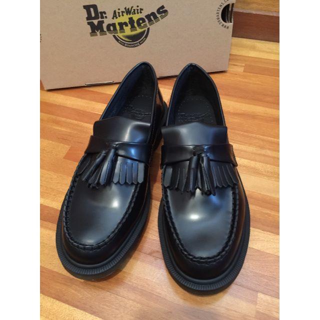 最新 Dr.Martens ADRIAN BK UK5 エイドリアン ローファー ローファー