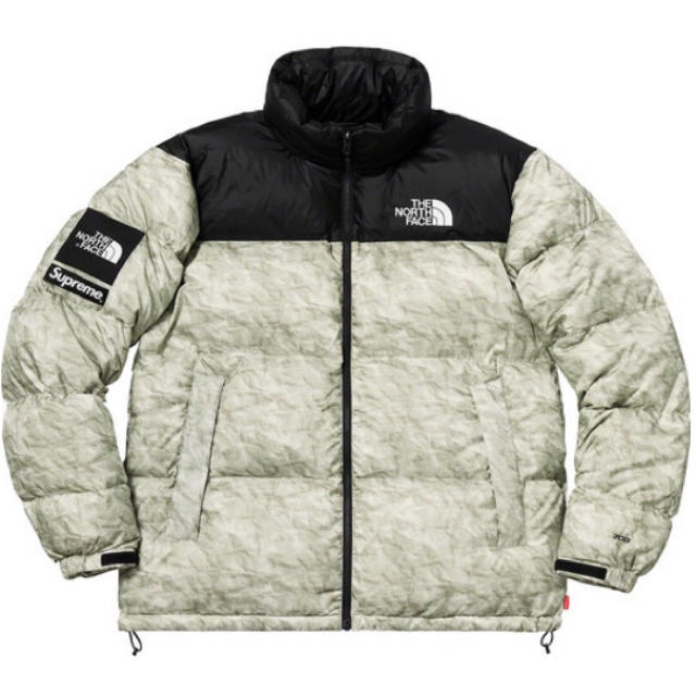 Supreme(シュプリーム)の送込!Lサイズ!Supreme North Face Paper ヌプシ 紙 メンズのジャケット/アウター(ダウンジャケット)の商品写真