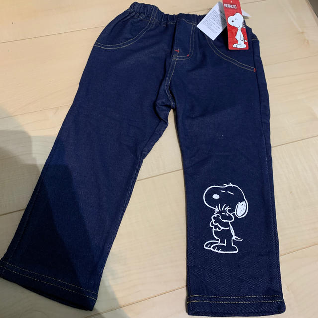 PEANUTS(ピーナッツ)のスヌーピー ロンT パンツ セット キッズ/ベビー/マタニティのキッズ服男の子用(90cm~)(Tシャツ/カットソー)の商品写真