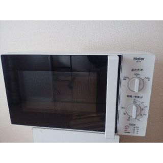 ハイアール(Haier)の【美品】電子レンジ 17L Haier JM-17E【東日本専用・50Hz】(電子レンジ)