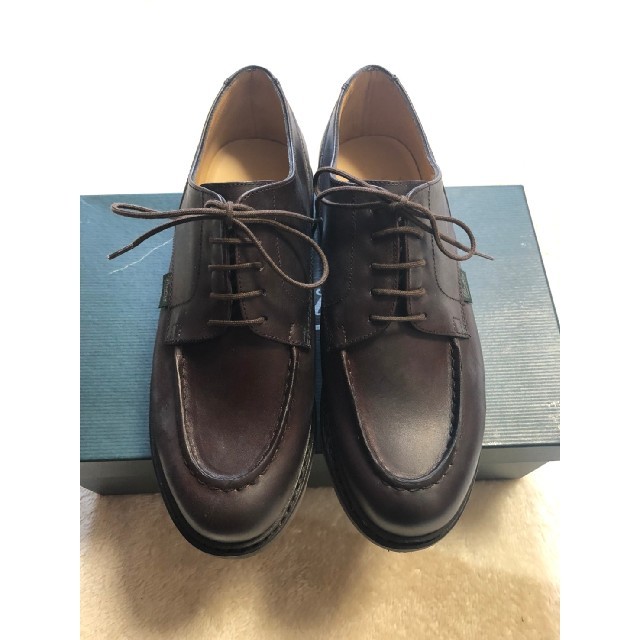 Paraboot(パラブーツ)の新品 パラブーツ paraboot シャンボード  マロンカフェ UK6 25 メンズの靴/シューズ(ドレス/ビジネス)の商品写真