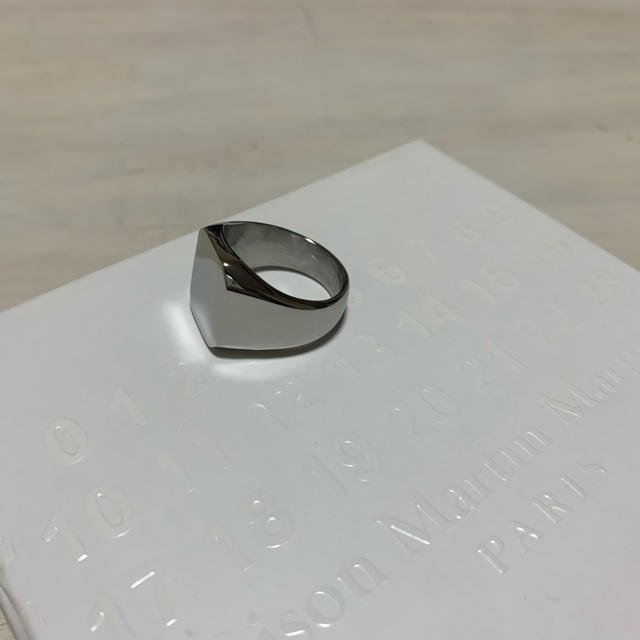 【未使用・新品】大人気　マルジェラ 風シルバーリング　10号 メンズのアクセサリー(リング(指輪))の商品写真