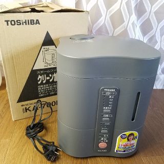 トウシバ(東芝)の☆箱あり☆TOSHIBA　加湿器　スチームファン式クリーン加湿(加湿器/除湿機)