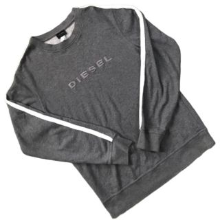 ディーゼル(DIESEL)の日本未発売 DIESEL ディーゼル ロゴ刺繍 スウェット(スウェット)