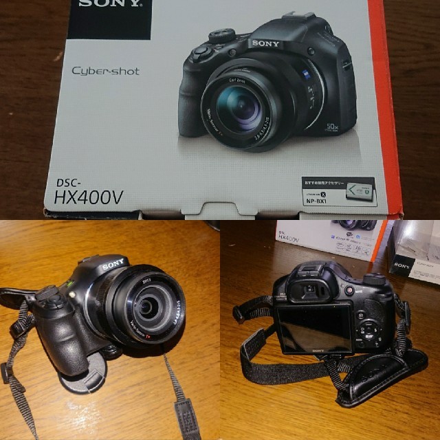 DSC-HX400V  純正ｶﾊﾞｰ&SONY SDXC TOUGH32GBカメラ