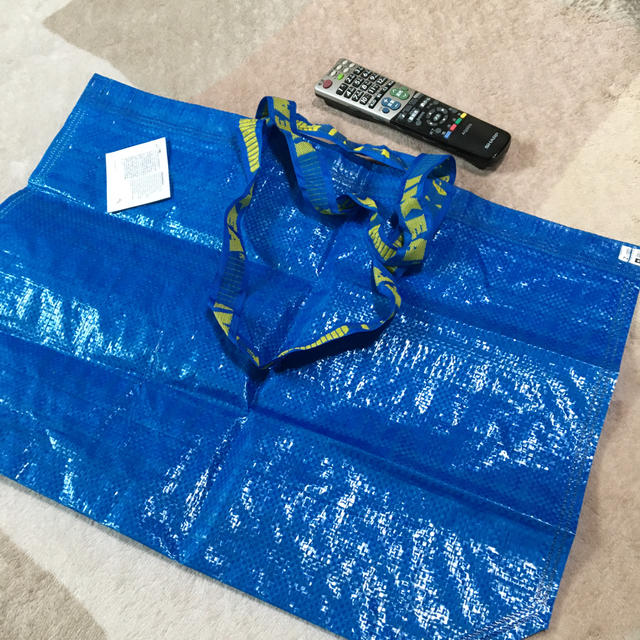 IKEA(イケア)のイケヤ　バッグ　2枚セット レディースのバッグ(エコバッグ)の商品写真