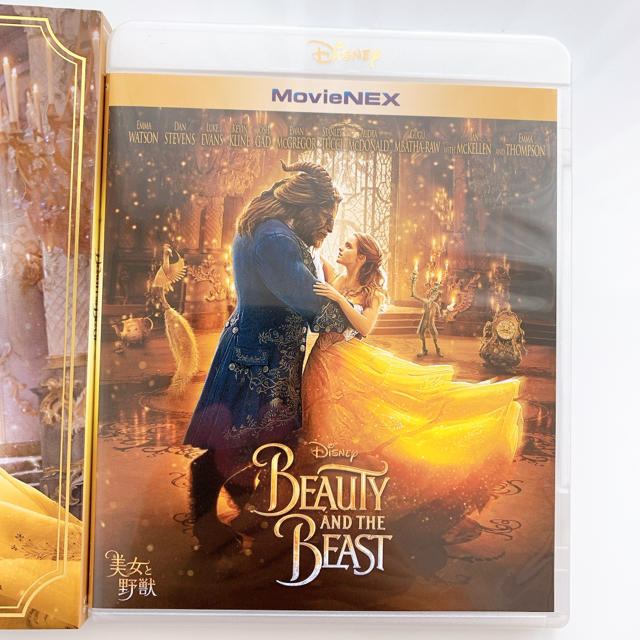 Disney(ディズニー)の【初回限定版】美女と野獣(実写版)Blu-rayのみ エンタメ/ホビーのDVD/ブルーレイ(ミュージック)の商品写真