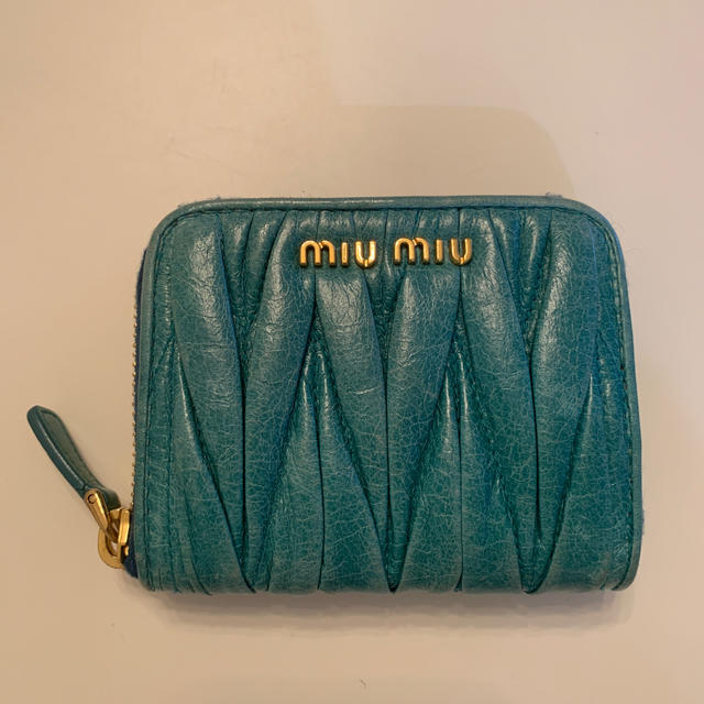 超美品　miu miu コインケース　カードケース　小財布