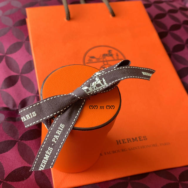 ファッション小物HERMES エルメス ツイリー パリジェンヌ マロン