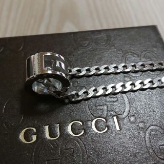 Gucci - GUCCI カットアウト G リング ネックレスの通販 by みさ's