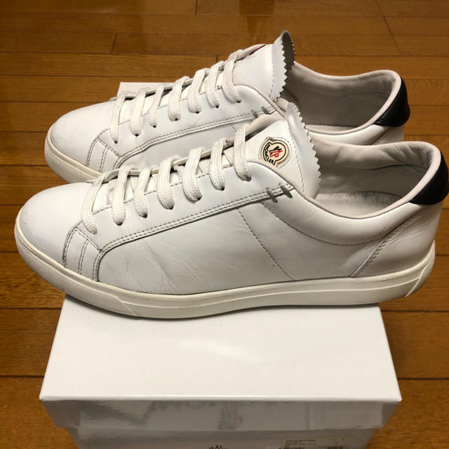 MONCLER - 41 Moncler Monaco モンクレール モナコ スニーカー 白の
