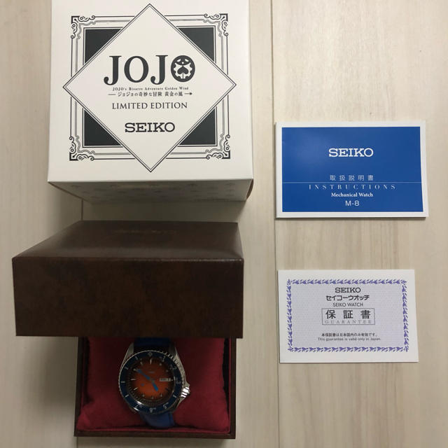 ジョジョ　SEIKO ミスタモデル