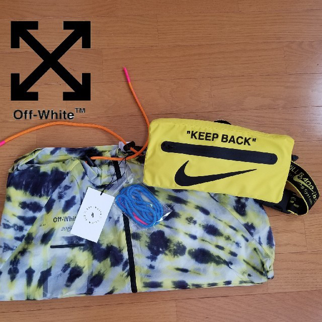 【大幅値下げ】Off-White✖️NIKE コラボ　タイダイジャケット