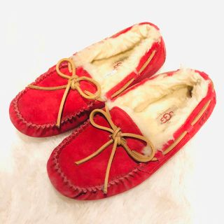 アグ(UGG)のUGG モカシン ダコダ Red(スリッポン/モカシン)