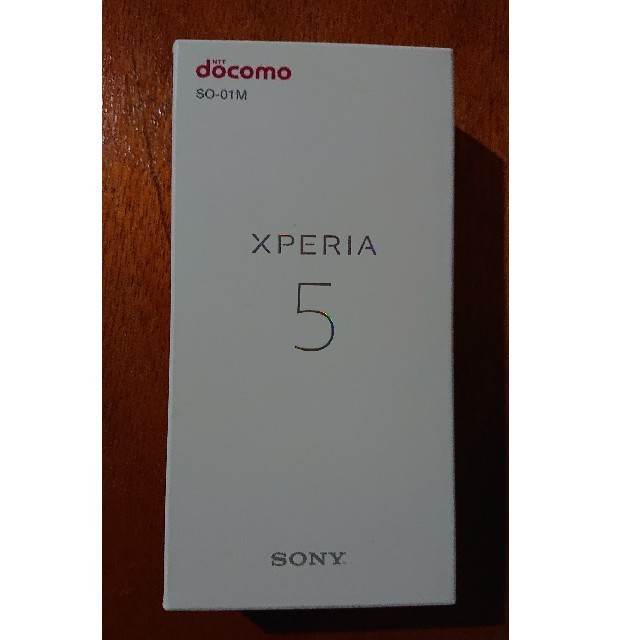 XPERIA 5 DOCOMO シムフリー　赤