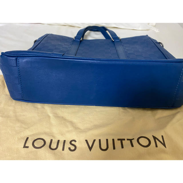 LOUIS VUITTON(ルイヴィトン)のルイヴィトン　トートバッグ　タダオPM 良品　ダミエ・アンフィニ レザー メンズのバッグ(トートバッグ)の商品写真