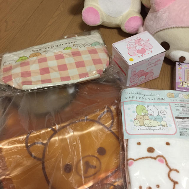 サンエックス(サンエックス)のリラックマ すみっこぐらし まとめ売り エンタメ/ホビーのおもちゃ/ぬいぐるみ(キャラクターグッズ)の商品写真