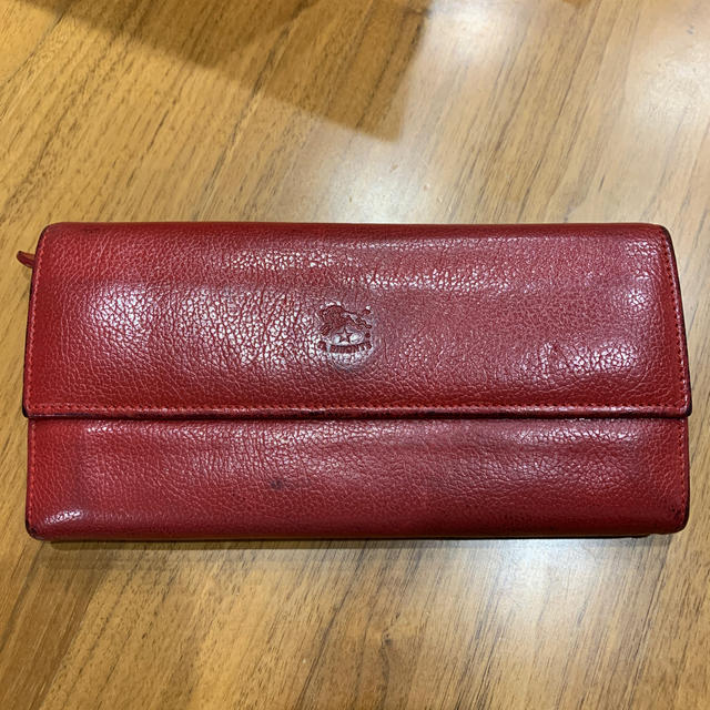 IL BISONTE - イルビゾンテ 長財布 レッドの通販 by ka..shop IL BISONTE - イルビゾンテ 長財布 レッドの通販 by ka..shop