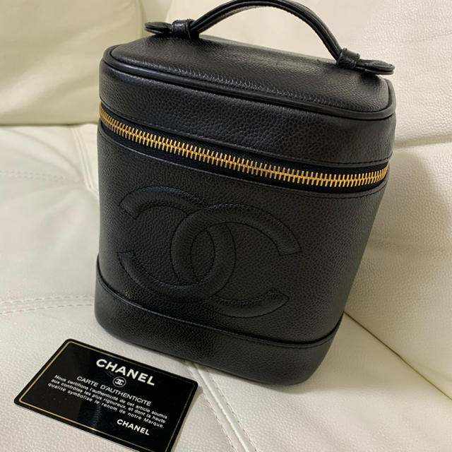 超格安価格 シャネル ゆりゆり - CHANEL 黒 ポーチ ハンドバッグ