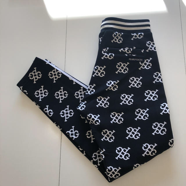 新品 ☆ モノグラム パーリーゲイツ スウェット ジョガー パンツ