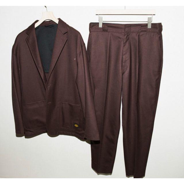 Dickies セットアップ・スーツ（その他） M/M 茶(ヘリンボーン)