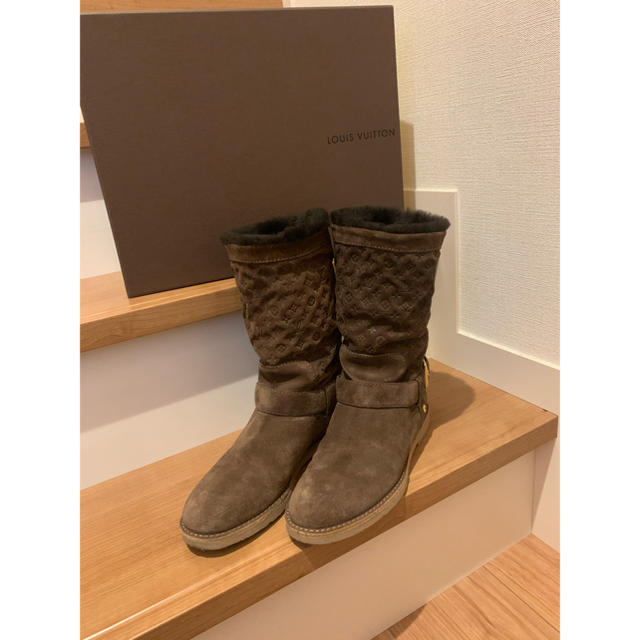 LOUIS VUITTON 2wayムートンブーツ 36レディース