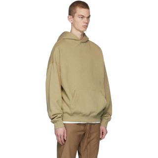 fear of god essentials パーカー ベージュ Mサイズ