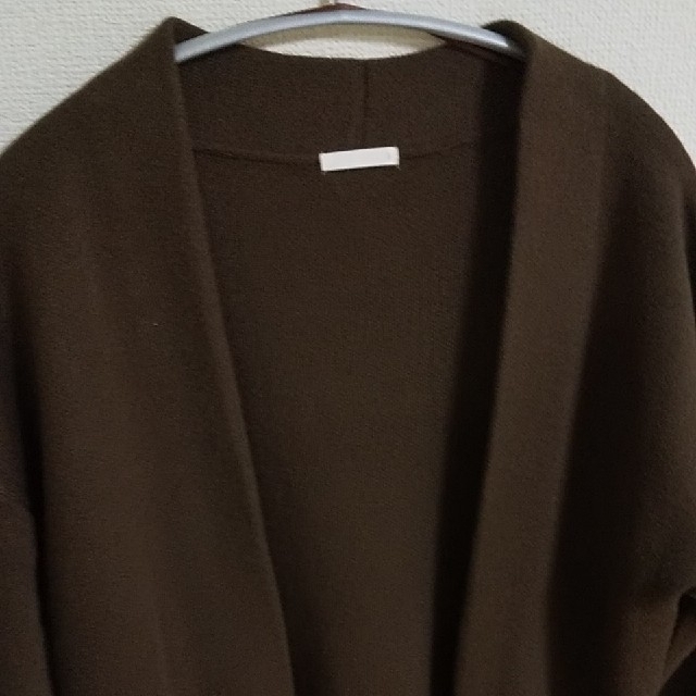 GU(ジーユー)のGU ニットロングガウン レディースのジャケット/アウター(ガウンコート)の商品写真