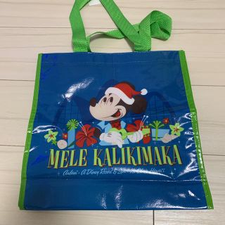 ディズニー(Disney)のアウラニディズニー　エコバッグ　クリスマス限定(エコバッグ)