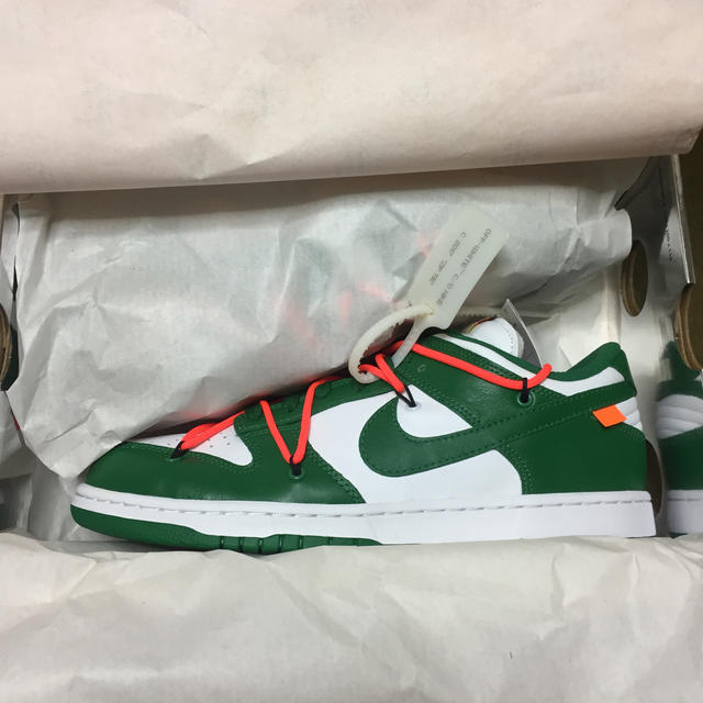 専用nike off white dunk low