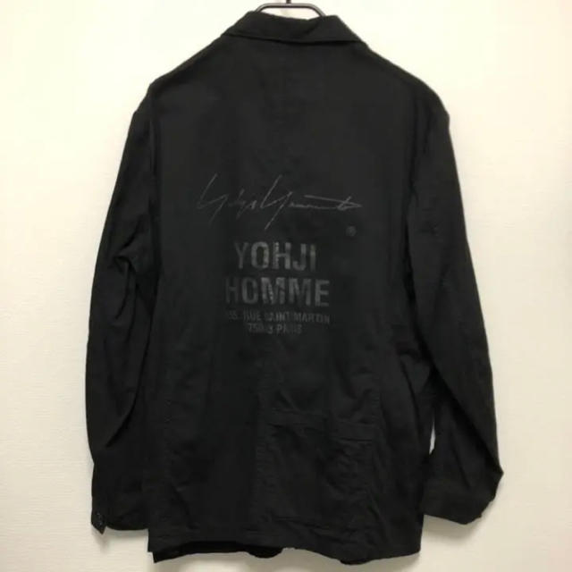 Yohji Yamamoto(ヨウジヤマモト)のヨウジヤマモト スタッフ シャツ ワーク ジャケット staff shirts メンズのトップス(シャツ)の商品写真
