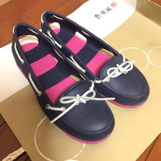 クロックス(crocs)のクロックス　モカシン　サンダル(サンダル)