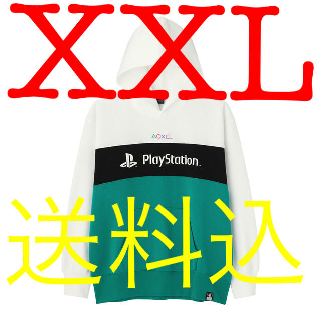 GU(ジーユー)のXXL 新品 未使用 GU PlayStation プレイステーション メンズのトップス(パーカー)の商品写真