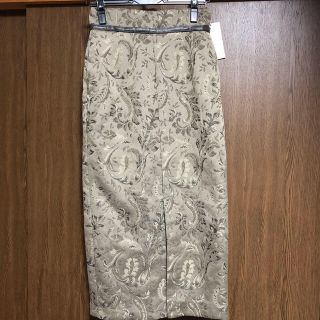 SNIDEL - スナイデル ジャガードミドルタイトスカート新品タグ付きの