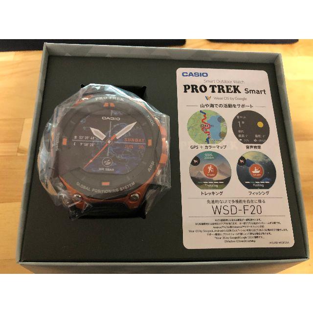 CASIO - カシオ プロトレック スマート ProTrek Smart WSD-F20-RG