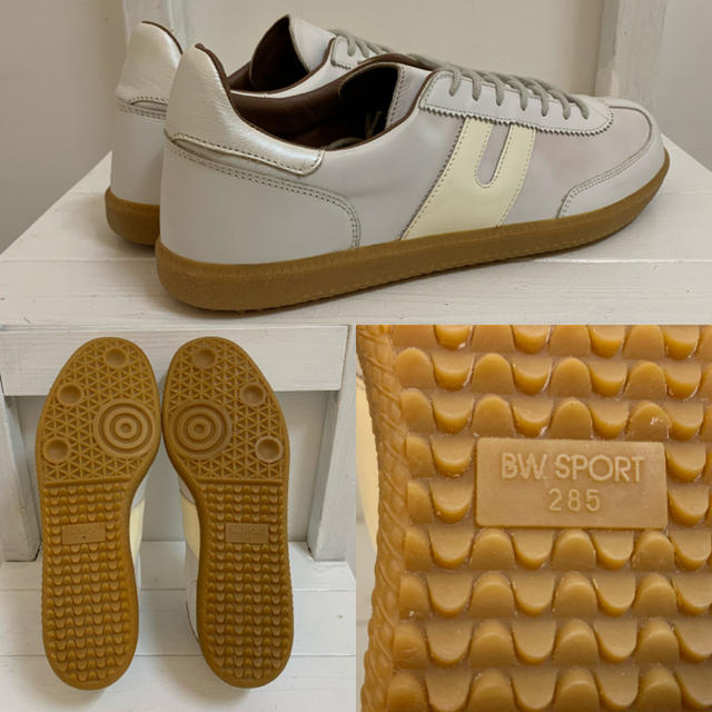 LUDWIG REITER(ルーディックライター)のLUDWIG REITER VINTAGE ジャーマントレーナー ホワイト 43 メンズの靴/シューズ(スニーカー)の商品写真