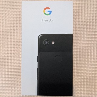 Google Pixel 3a 黒　64GB(スマートフォン本体)