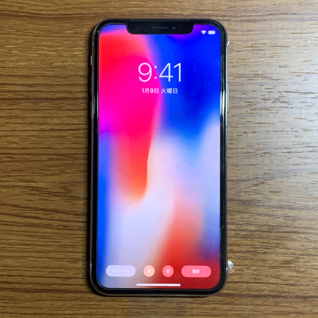 スマートフォン/携帯電話iPhone X 256GB シルバー　SIMフリー