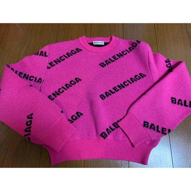Balenciaga - バレンシアガ セーター ニット 34 ピンクの通販 by pink ｜バレンシアガならラクマ