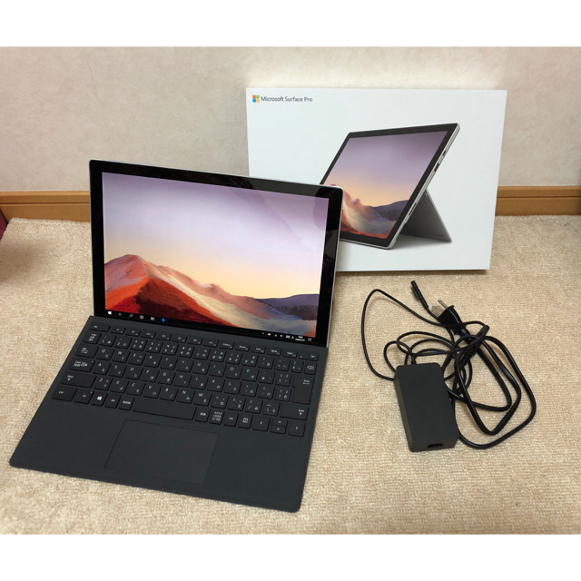 Microsoft - 【ホイクエンさま専用】Surface Pro7  タイプカバー黒