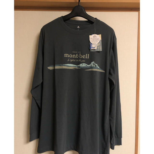 mont bell(モンベル)のmont-bell 新品　未使用品　長袖Tシャツ メンズのトップス(Tシャツ/カットソー(七分/長袖))の商品写真