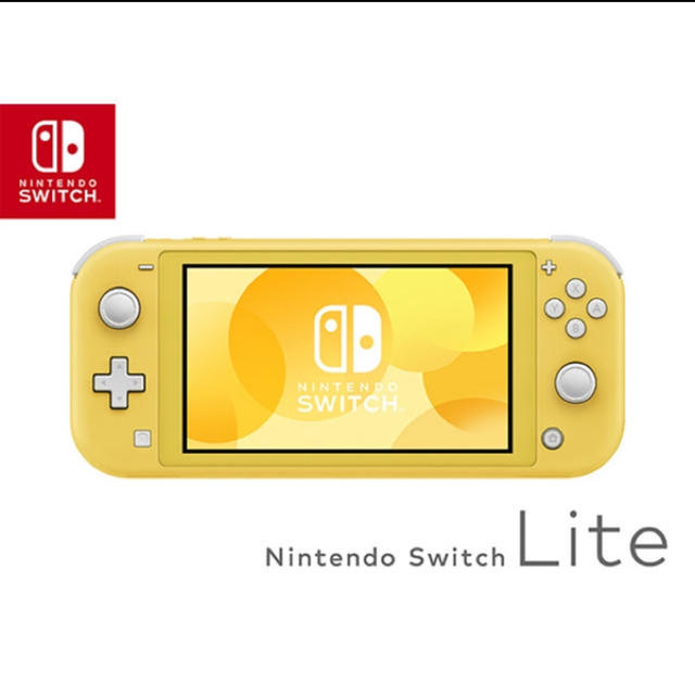 Nintendo Switch(ニンテンドースイッチ)のNintendo Switch Lite　イエロー エンタメ/ホビーのゲームソフト/ゲーム機本体(家庭用ゲーム機本体)の商品写真